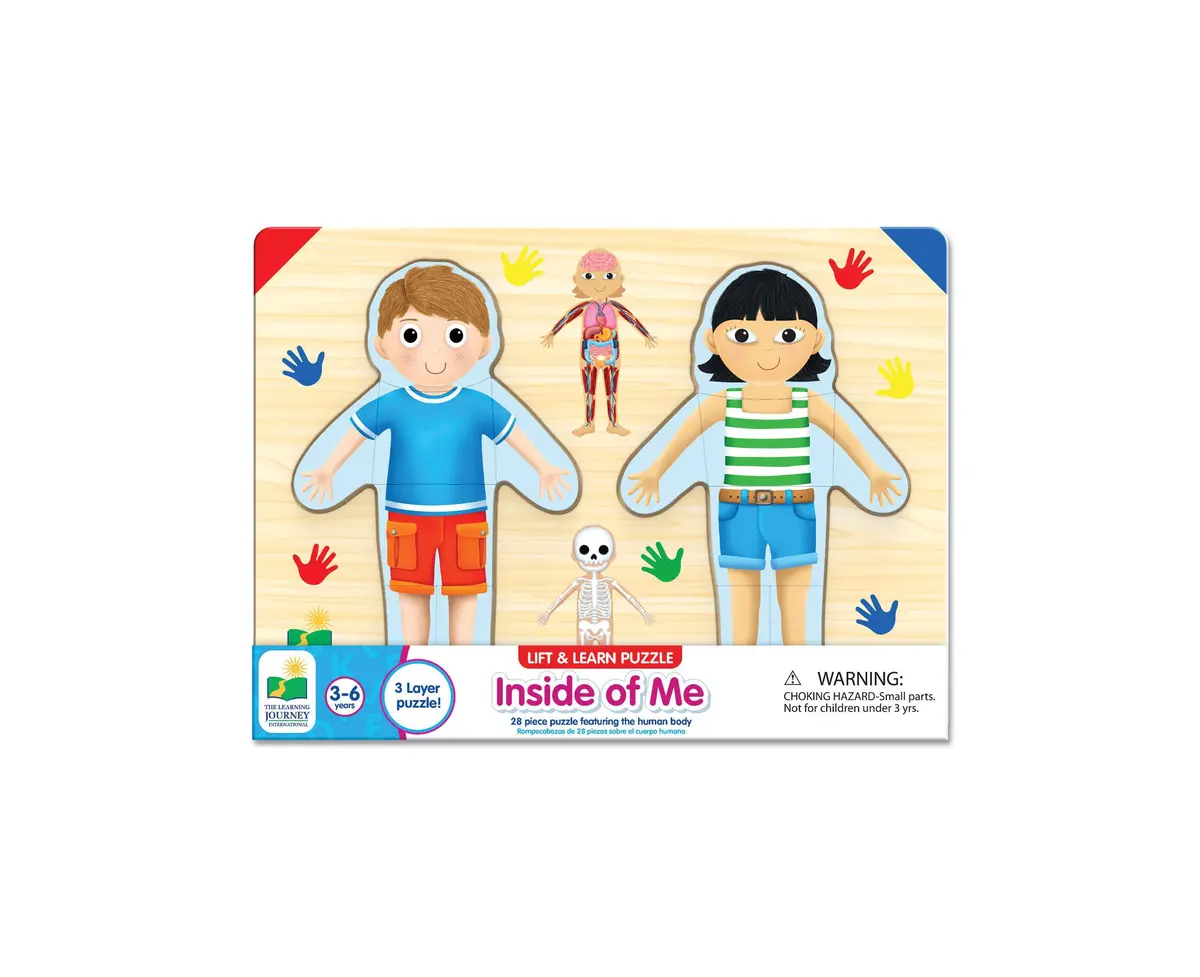 Lift & Learn Anatomy Adventure Puzzle - Inside Of Me - 28 Pcs 1