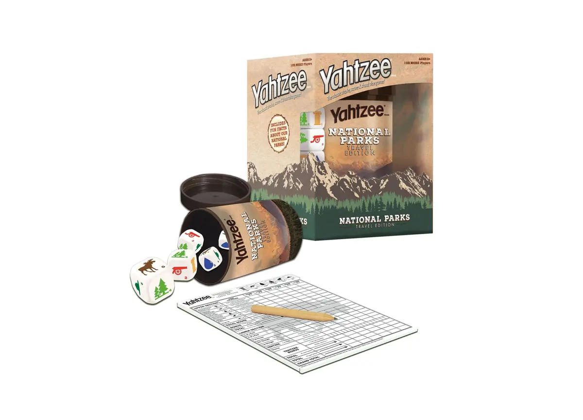 Usaopoly Yahtzee®: National Parks Travel Edition Dice Game 1