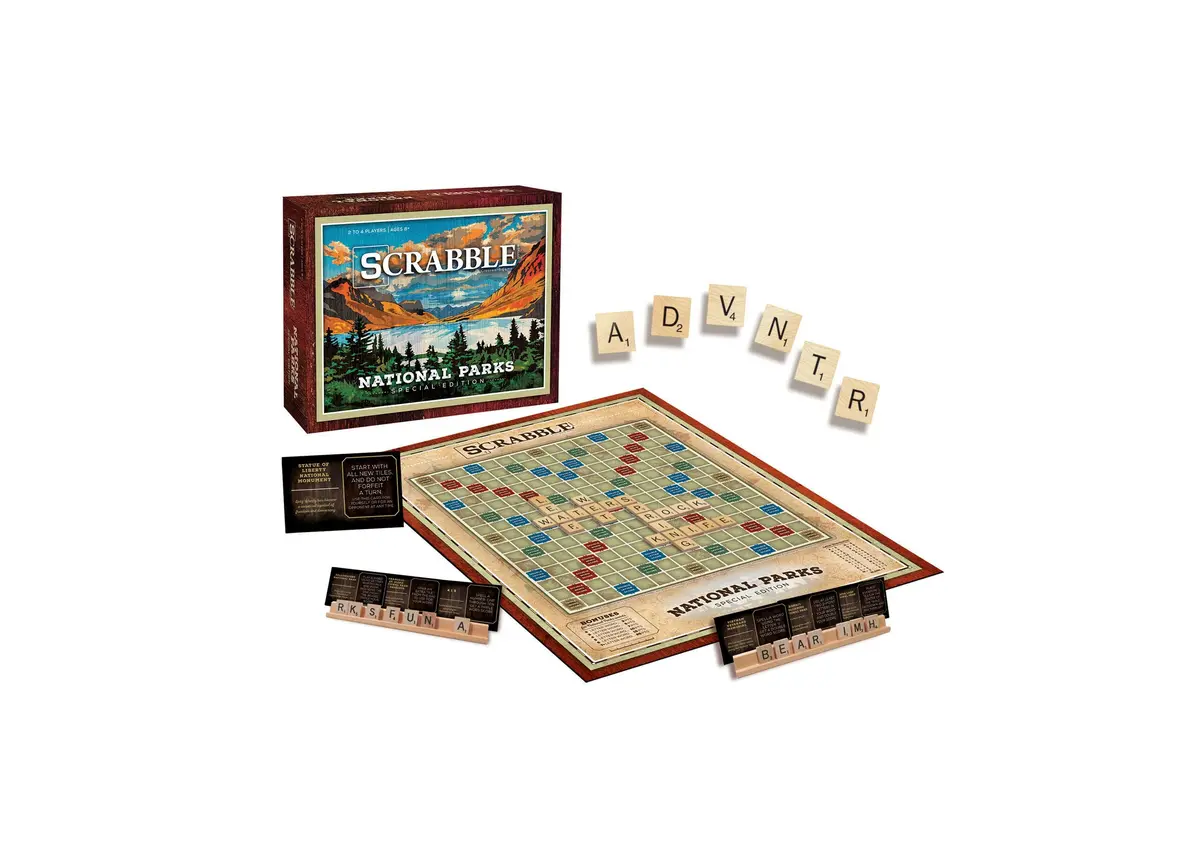 Usaopoly Scrable: National Parks Edition Board Game 1