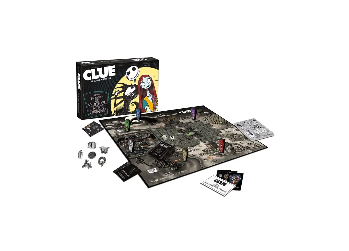 Usaopoly Clue®: Disney Tim Burton's The Nightmare Before Christmas Board Game 1