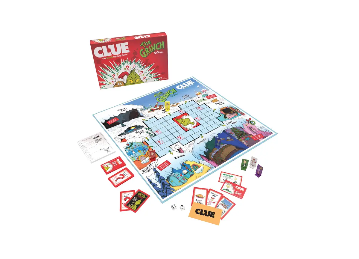 Dr. Seuss Clue: The Grinch Edition Board Game 1