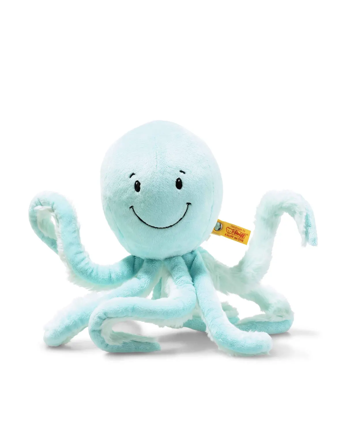Steiff Ockto Octopus 11 Inch Plush Toy - Turquoise Blue 1