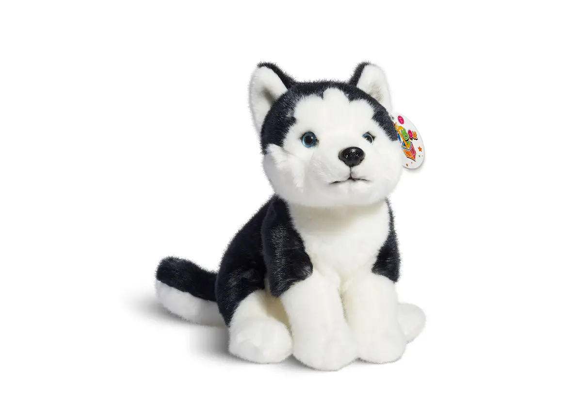 Geoffrey's Toy Box 11.5 Inch Siberian Husky Plush Puppy - Exclusive For Macy's 1
