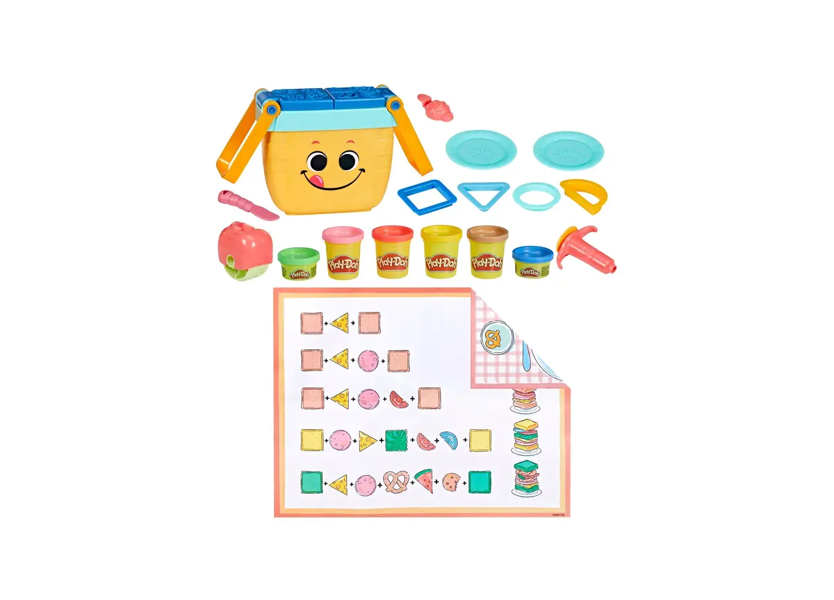 Play-Doh Picnic Shapes Starter Set - Creative Sculpting Fun 1