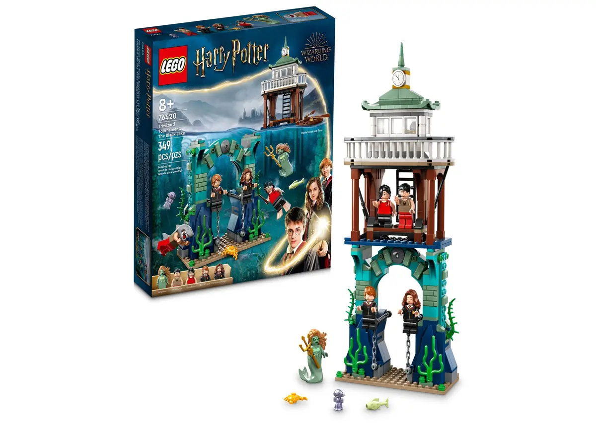 Lego® Harry Potter 76420 Triwizard Tournament: The Black Lake Toy Building Set With Merperson Minifigure 1