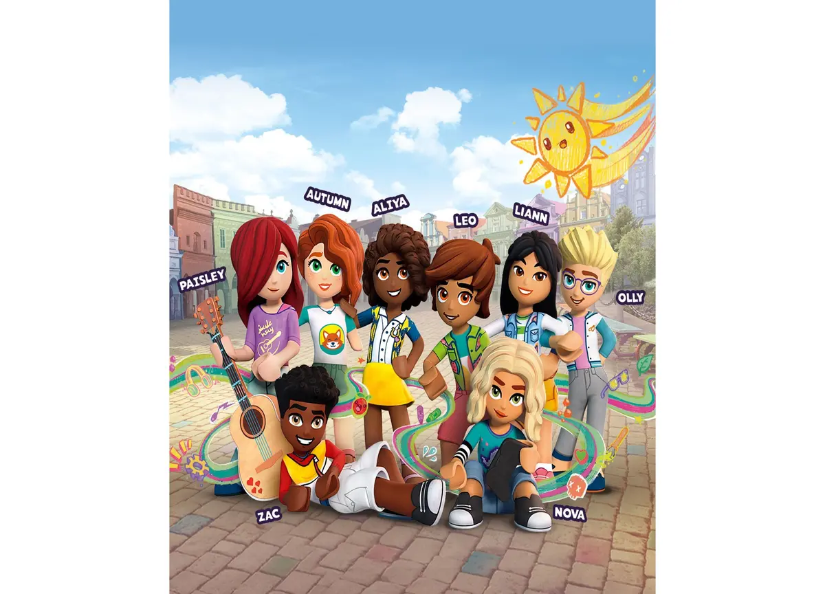 Lego Friends Liann's Room 204-Piece Building Set With Mini-Dolls And Gecko 2
