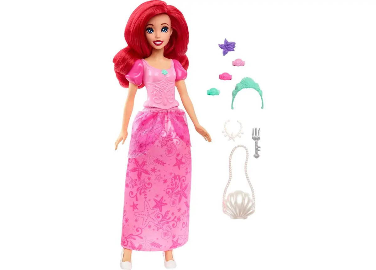 Disney Princess - The Little Mermaid Getting Ready Ariel Doll With Accessories 1