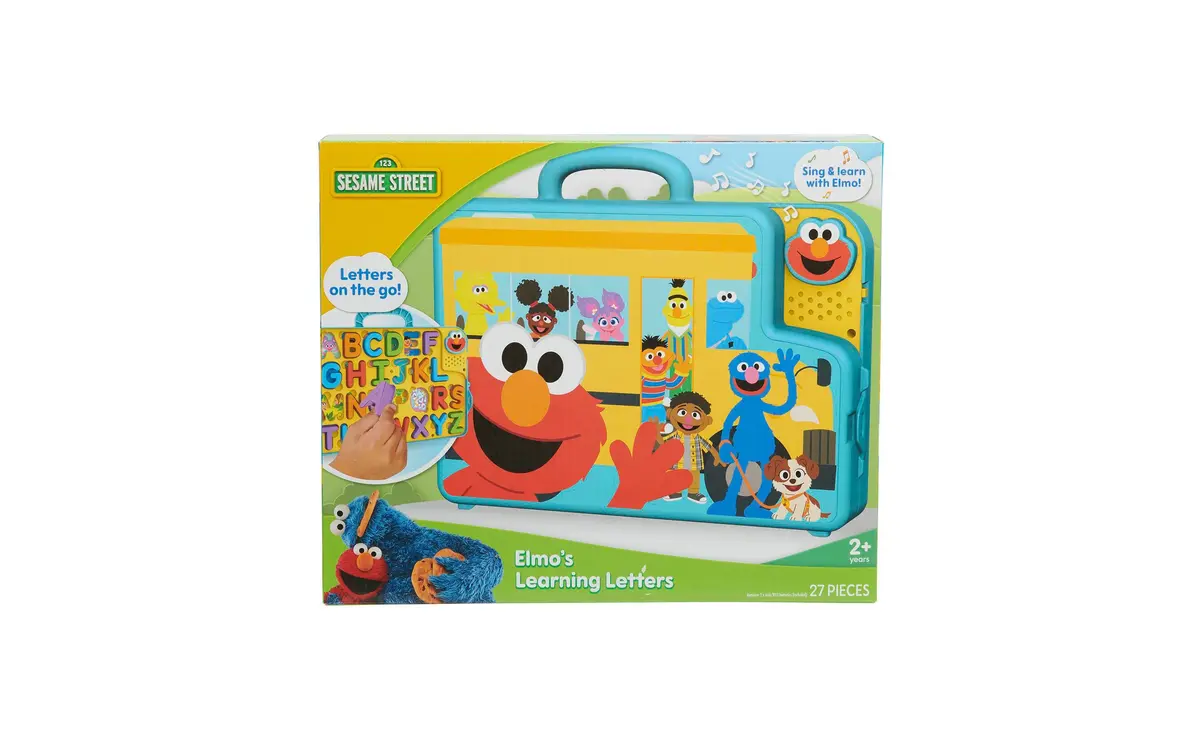 Sesame Street Elmo's Learning Letters Bus - Interactive Abcs Activity Board 1