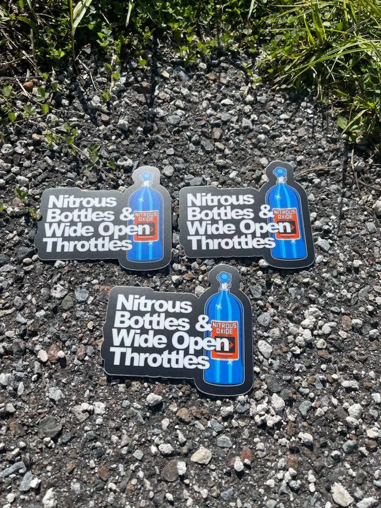 Nitrous Bottles Sticker 1