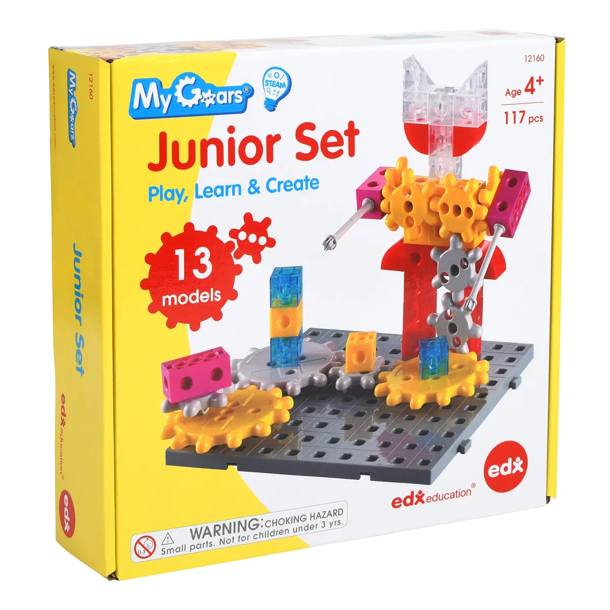 Edxeducation My Gears - Junior Set - Interactive Stem Learning Toy 1