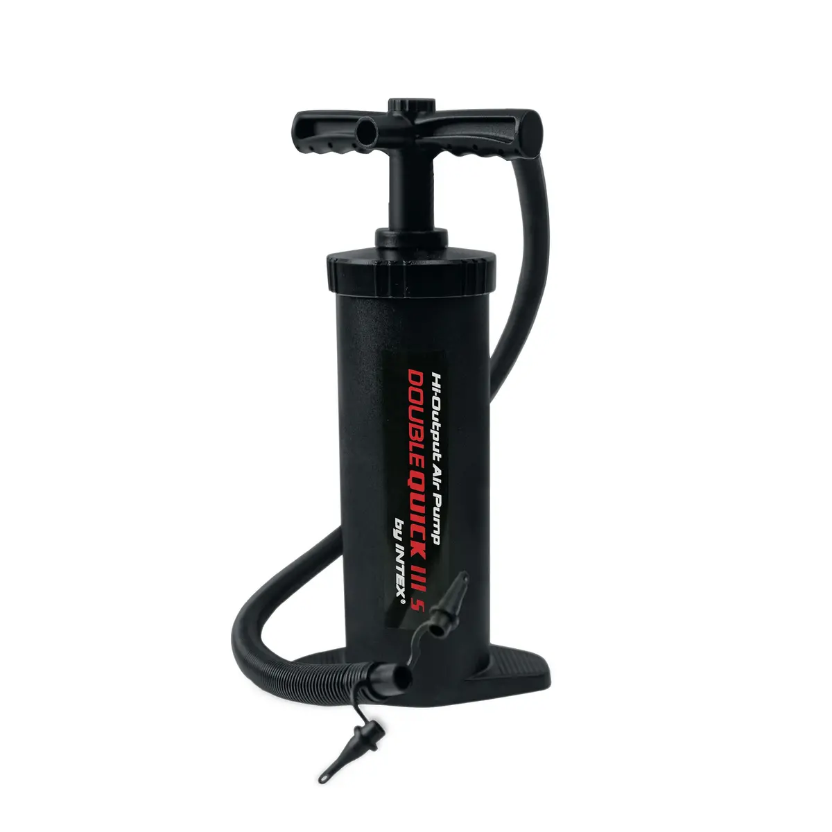 Intex Double Quick Iii S Hand Pump, 3 Nozzles, Black 1