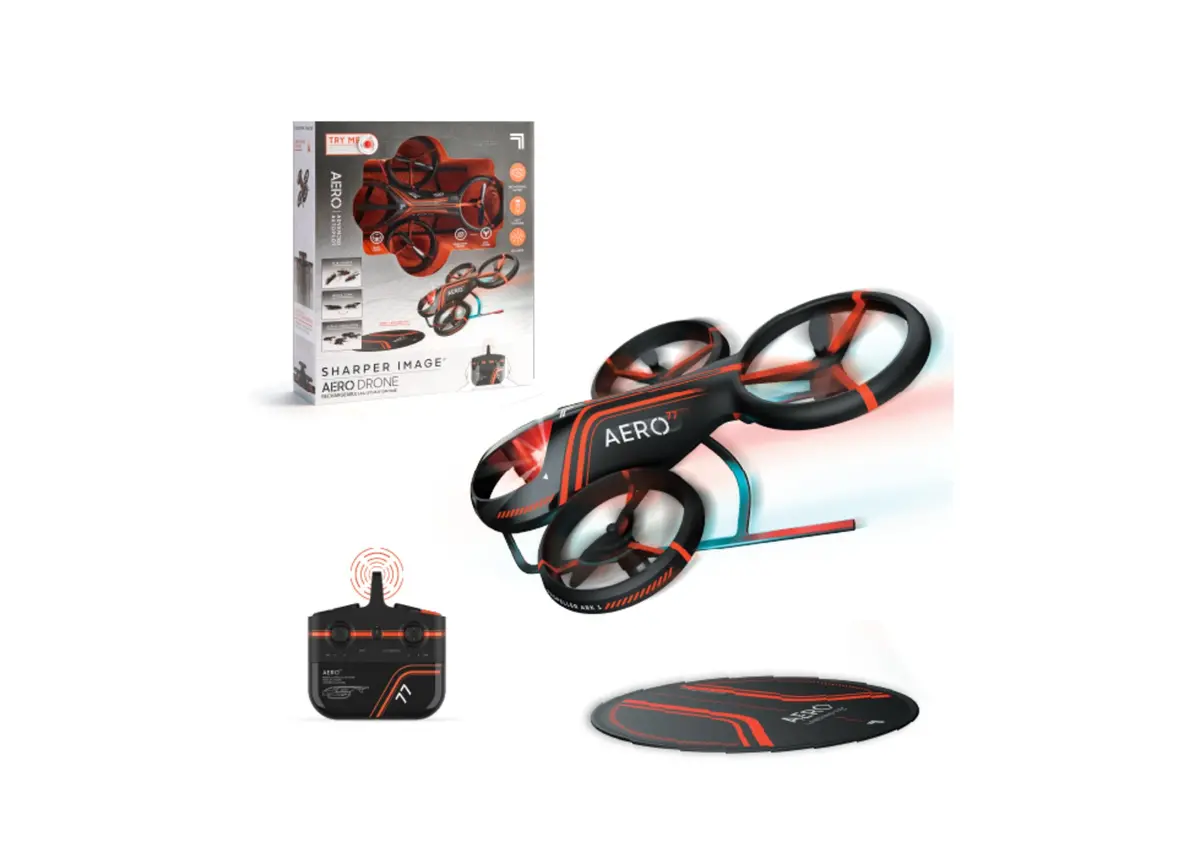 Sharper Image X-Treme Aero 2.4 Ghz High-Performance Remote Control Stunt Drone 1