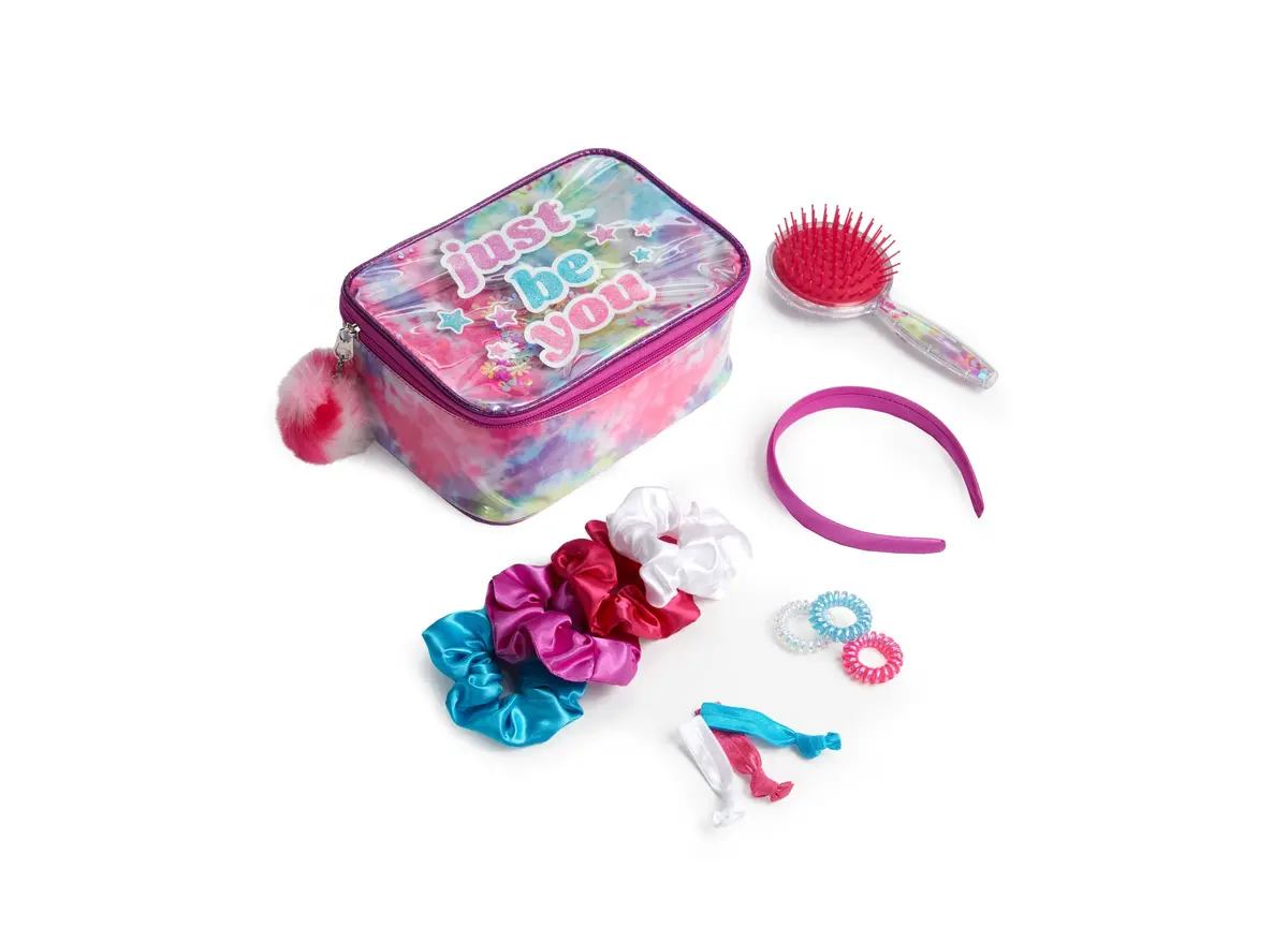 Geoffrey's Toy Box 13-Piece Rainbow Salon Hair Accessory Set For Kids 1