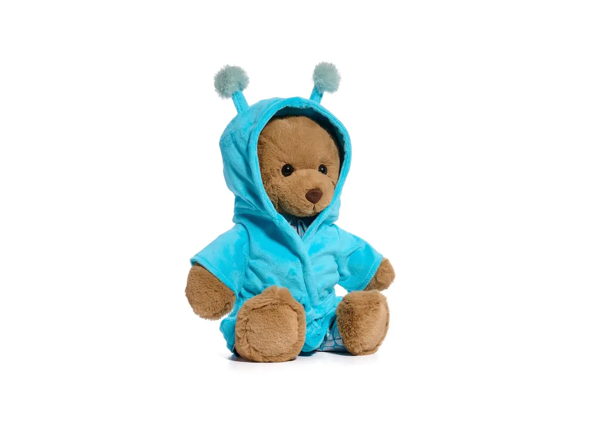 Geoffrey's Toy Box 9.5 Inch Plush Teddy Bear With Robe - Exclusive To Toys R Us 1