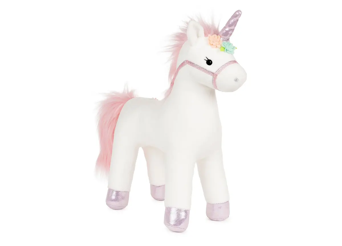 Gund Happy & Fun Collection 15 Inch Lily Rose Unicorn Plush - White 1