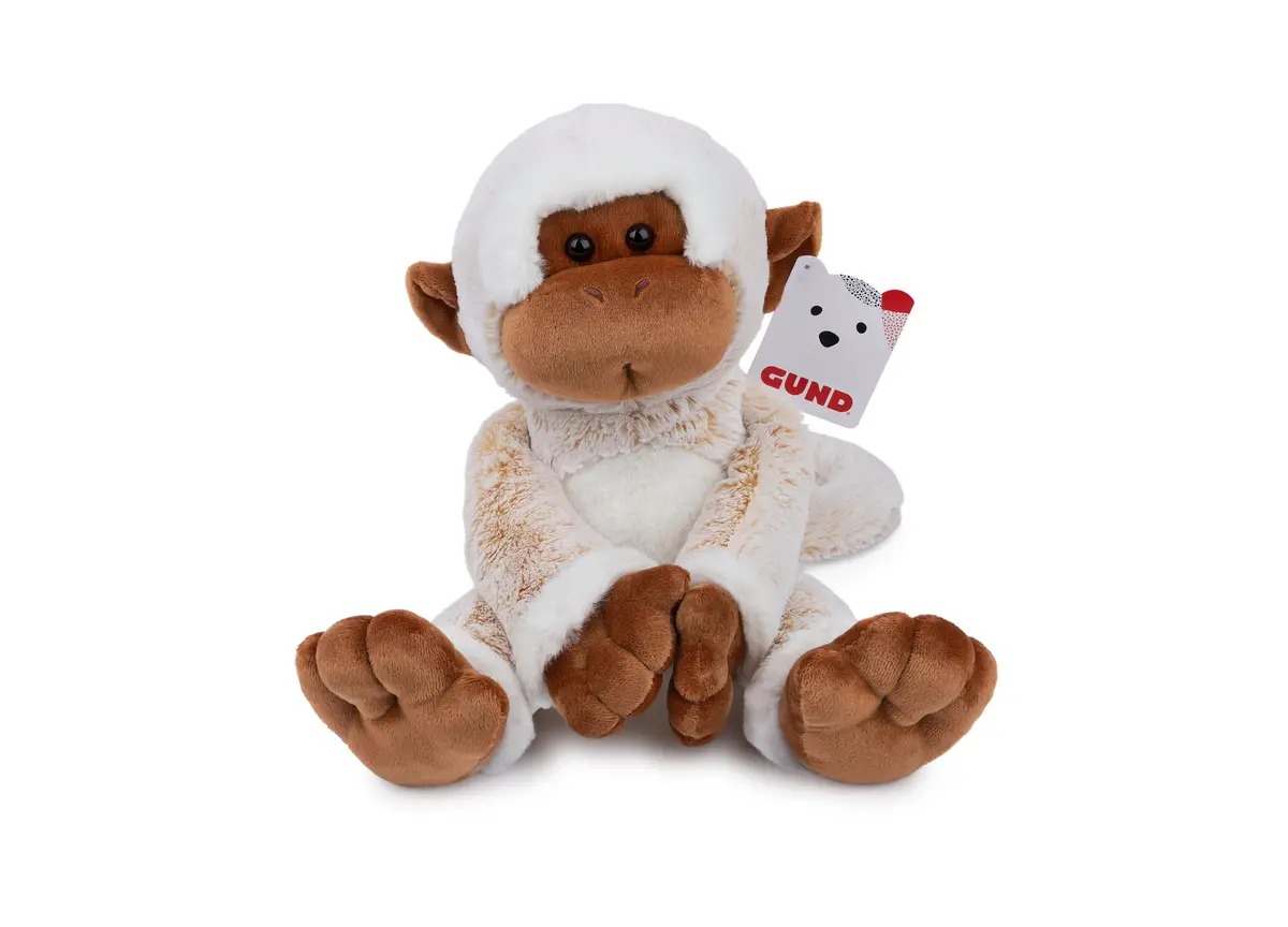 Gund 15 Inch Tilly The Monkey Plush - Coffee-And-Cream 1