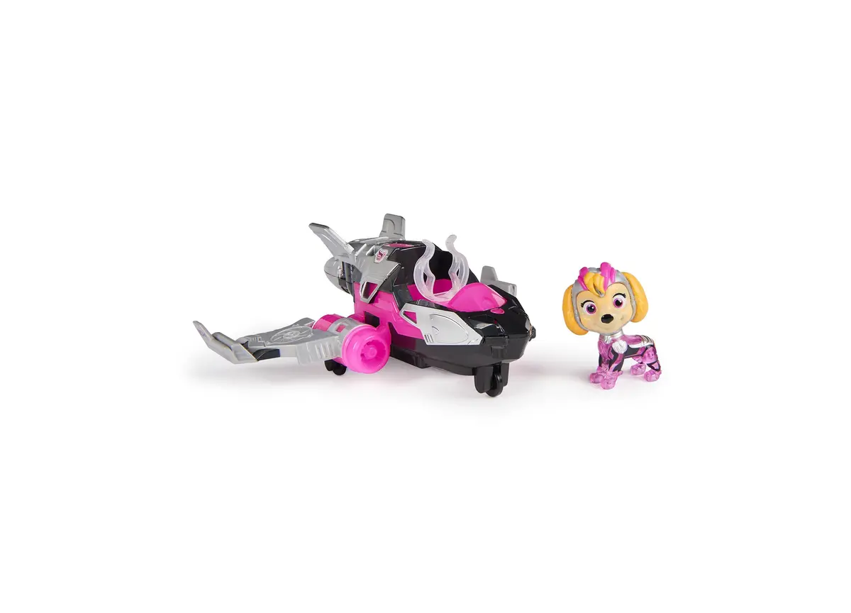Paw Patrol Mighty Movie Skye's Transforming Jet - Action Figure Playset 1