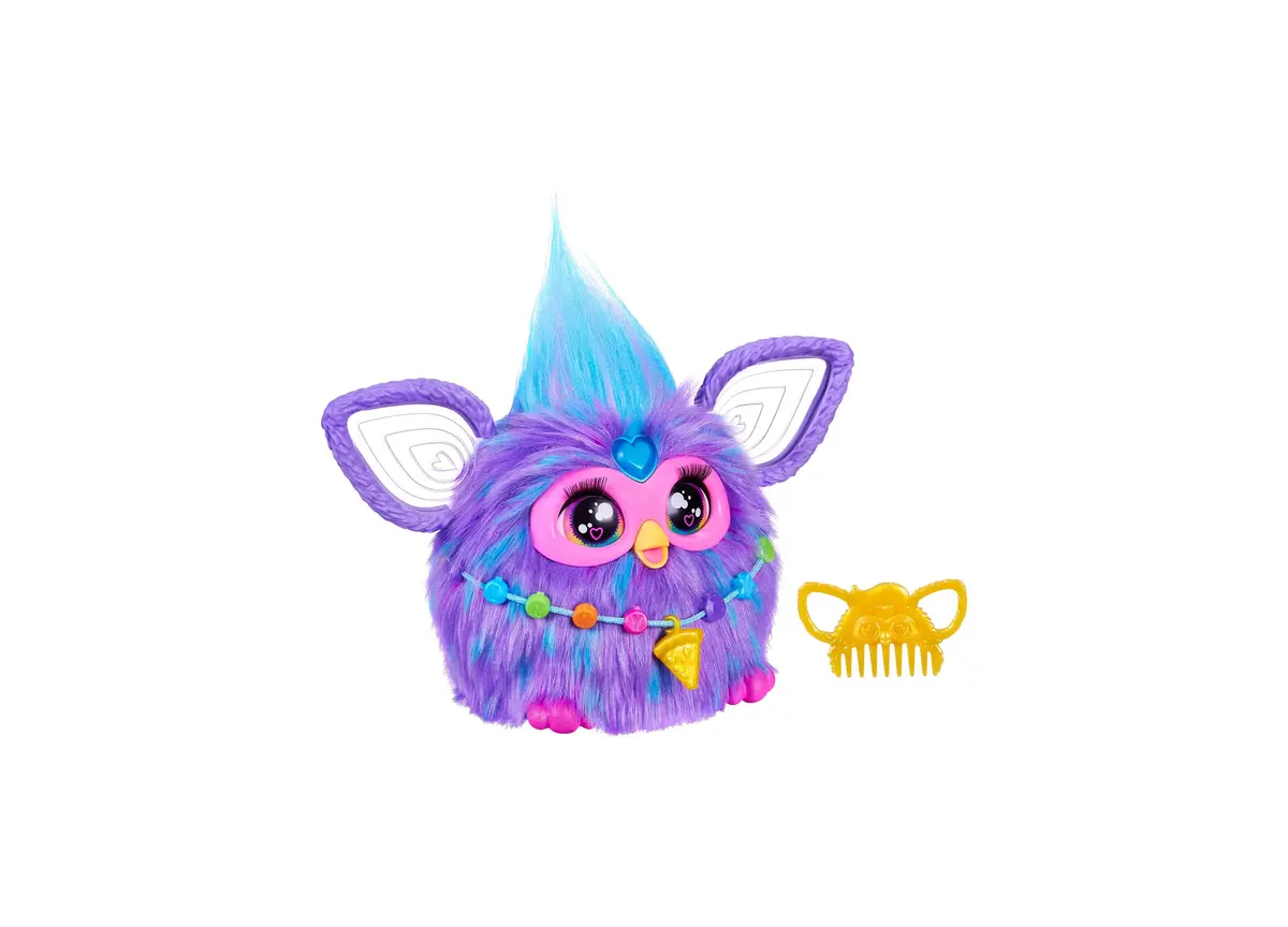 Furby Interactive Toy, Vibrant Purple - Voice-Activated Pet 1