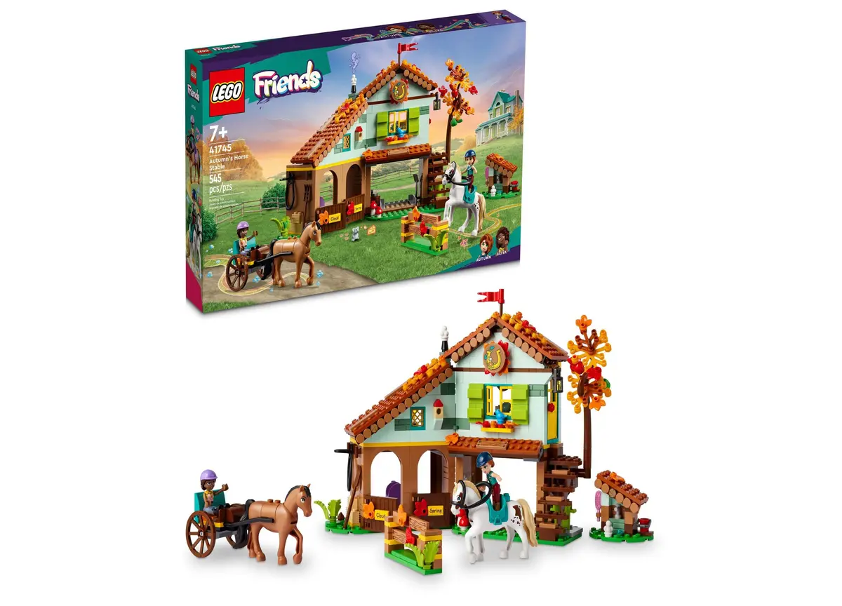 Lego Friends 41745 Autumn's Horse Stable Building Set With Minifigures - 545 Pieces 1