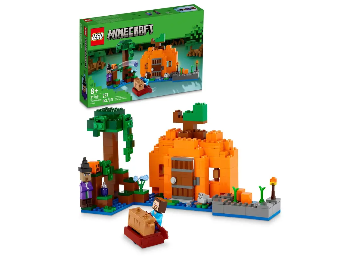 Lego® Minecraft 21248 The Pumpkin Farm Toy Building Set 1