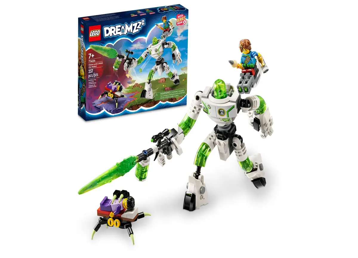 Lego Dreamzzz 71454 Mateo And Z-Blob The Robot Building Set - 237 Pieces 1