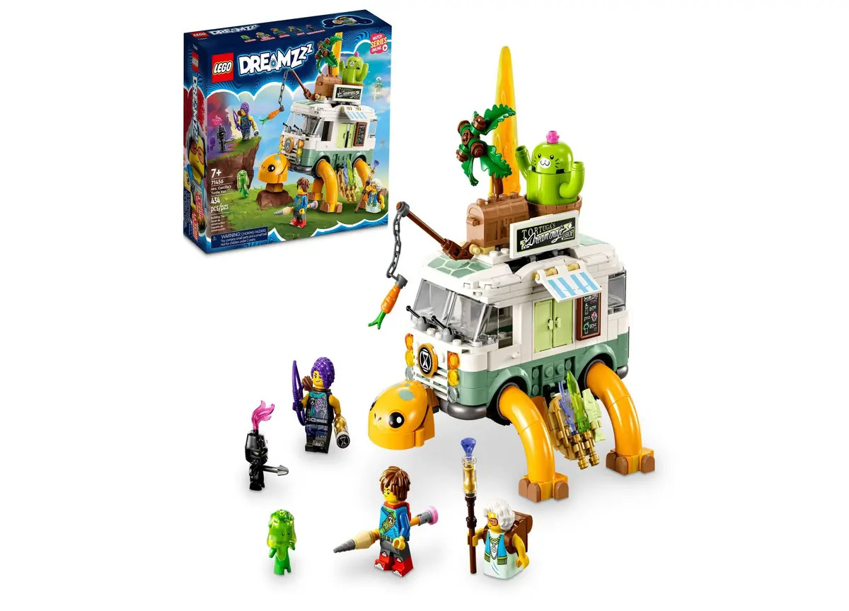 Lego Dreamzzz 71456 Mrs. Castillo's Turtle Van Transformable Toy Set 1