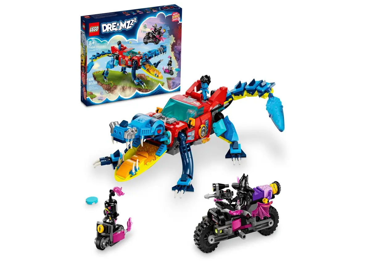 Lego® Dreamzzz 71458 Crocodile Car Transformable Building Set 1