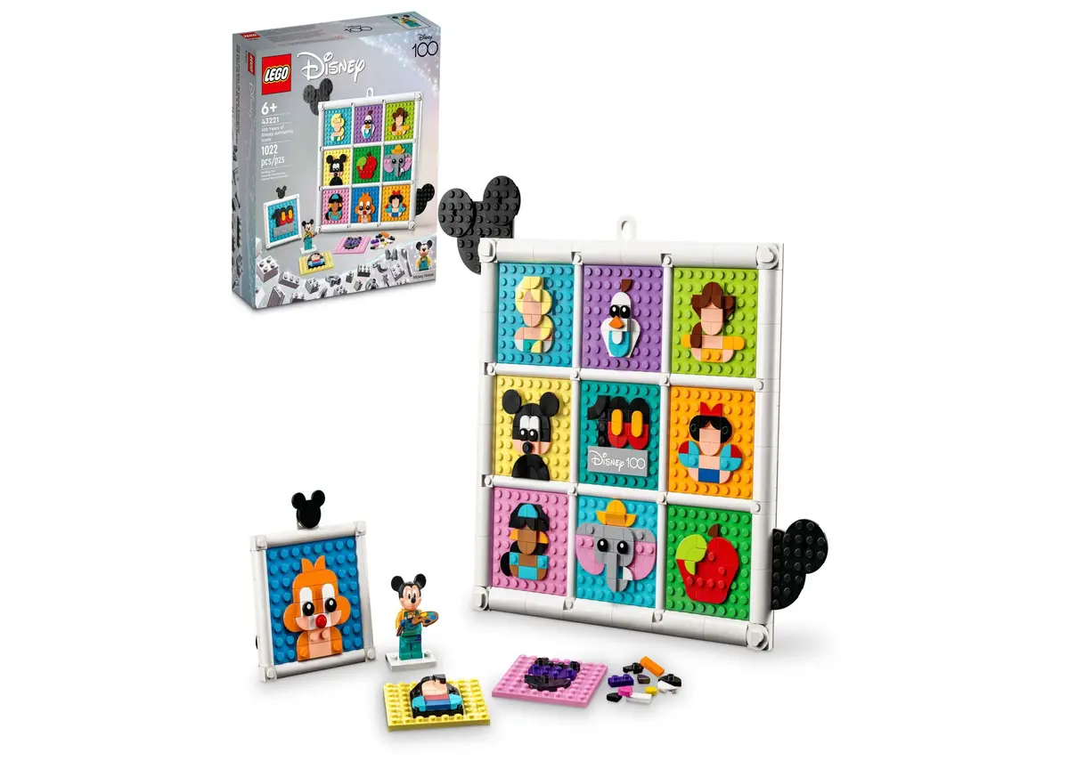 Lego Disney 43221 Classic 100 Years Of Disney Animation Icons Building Set 1