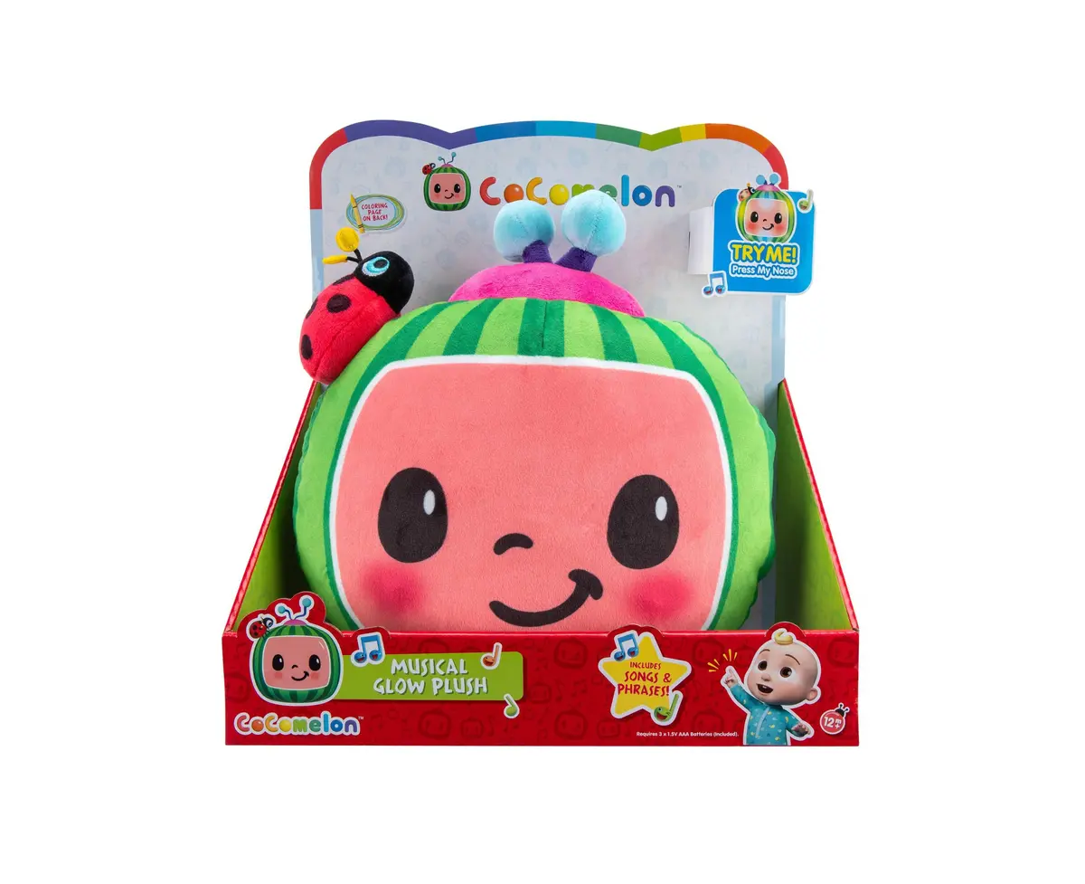 Cocomelon Musical Glow Plush - Interactive Nursery Rhyme Toy 1