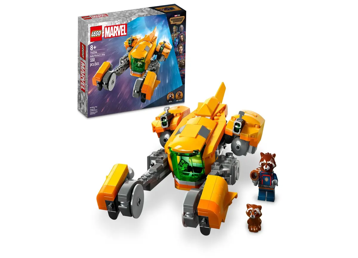 Lego Marvel Guardians Of The Galaxy 76254 Baby Rocket's Ship Building Set 1