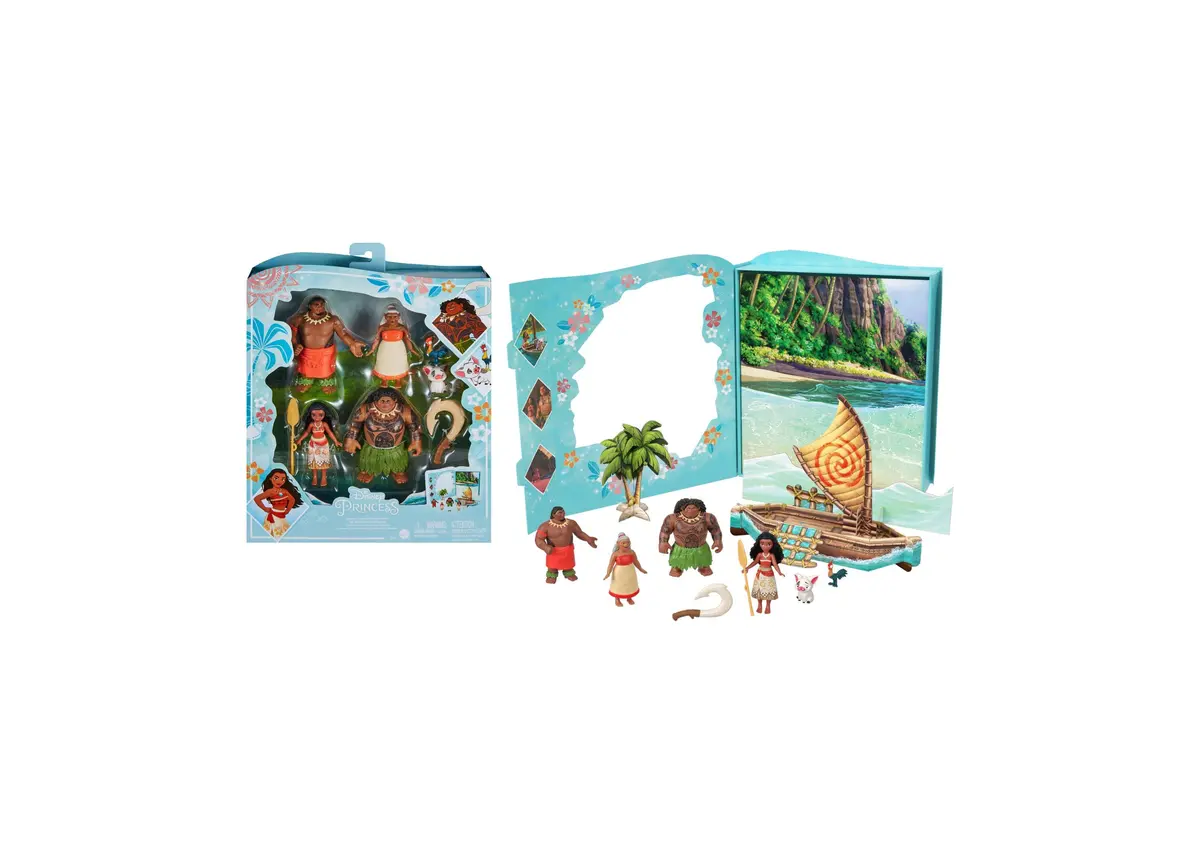 Disney Princess Moana 6-Piece Classic Storybook Adventure Set 1