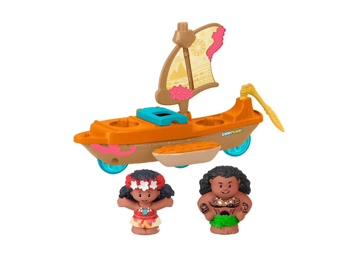 Fisher Price Little People Disney Moana & Maui Adventure Canoe 1