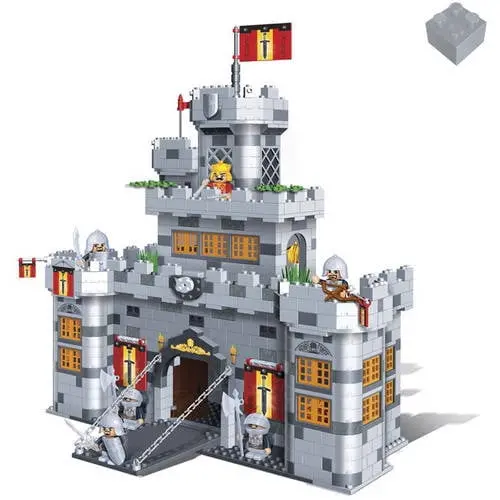 Banbao Medieval Castle Building Set - 988 Pieces 1
