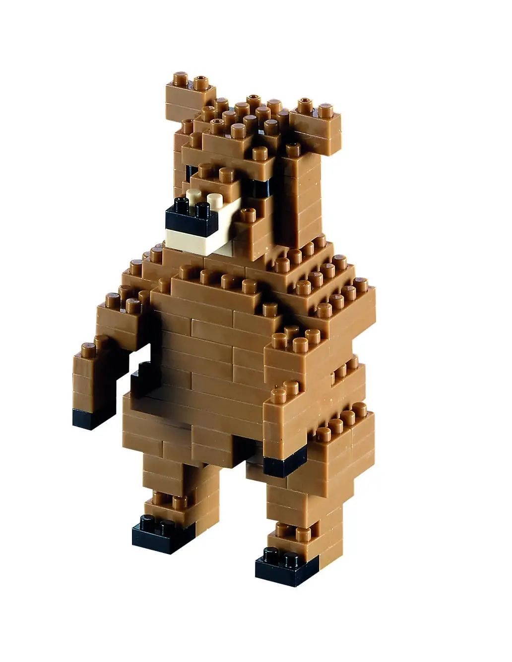 Brixies 114-Piece Bear Building Kit - Beginner Level 1