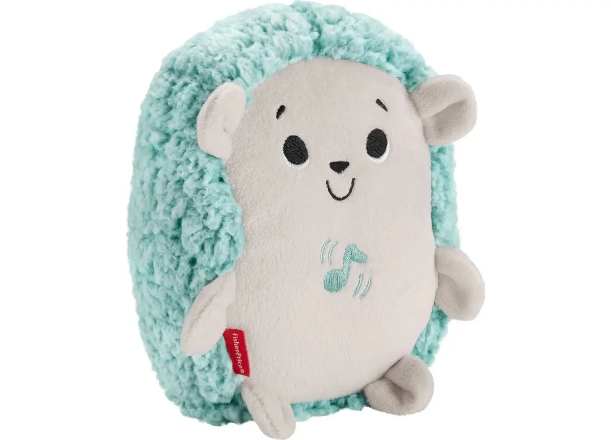 Fisher-Price Calming Vibes Hedgehog Soother – Portable Infant Plush Companion 1