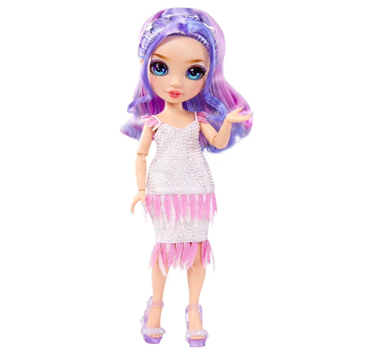 Rainbow High Fantastic Fashion Doll - Violet With Purple Hair 1