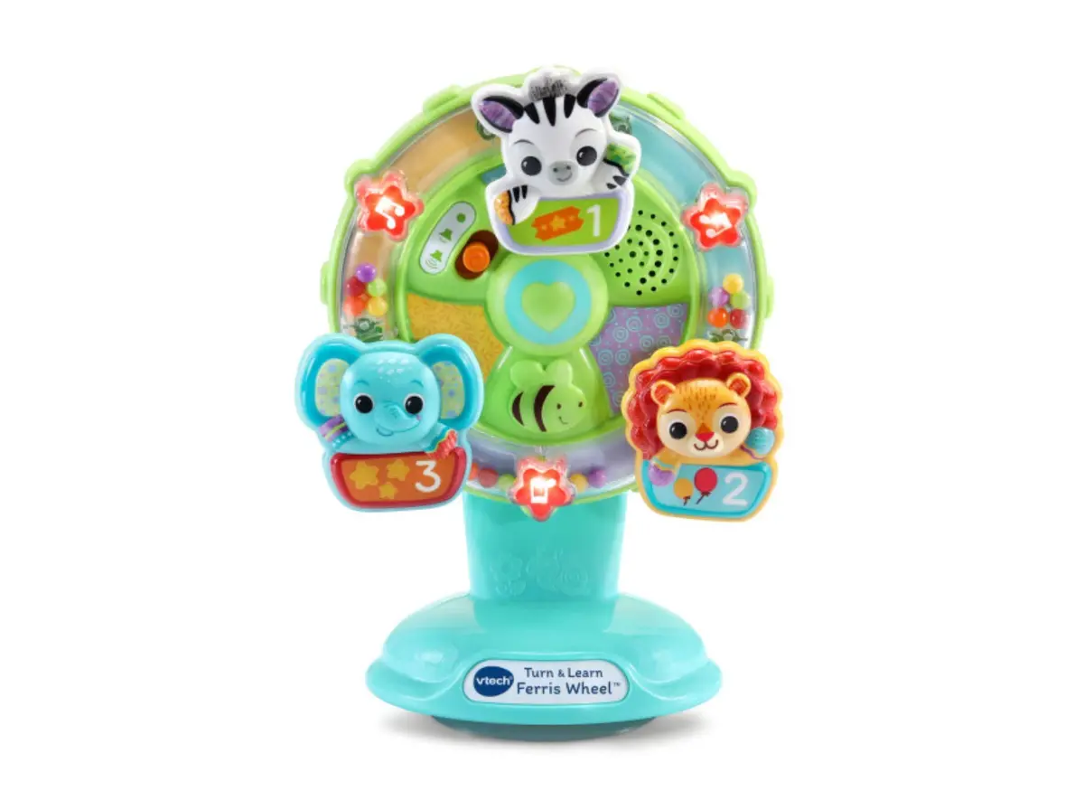 Spin & Giggle Animal Carousel Ferris Wheel Toy 1