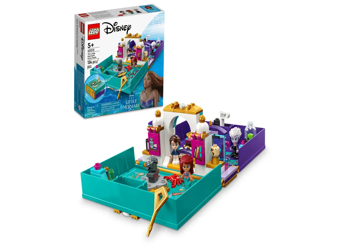 Lego Disney Princess The Little Mermaid Story Book Building Set - 134 Pieces 1