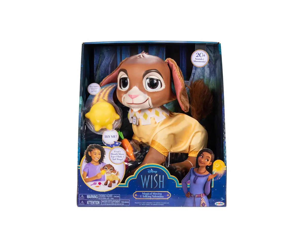 Disney Wish - Magical Moving And Talking Valentino Star Large Doll 1
