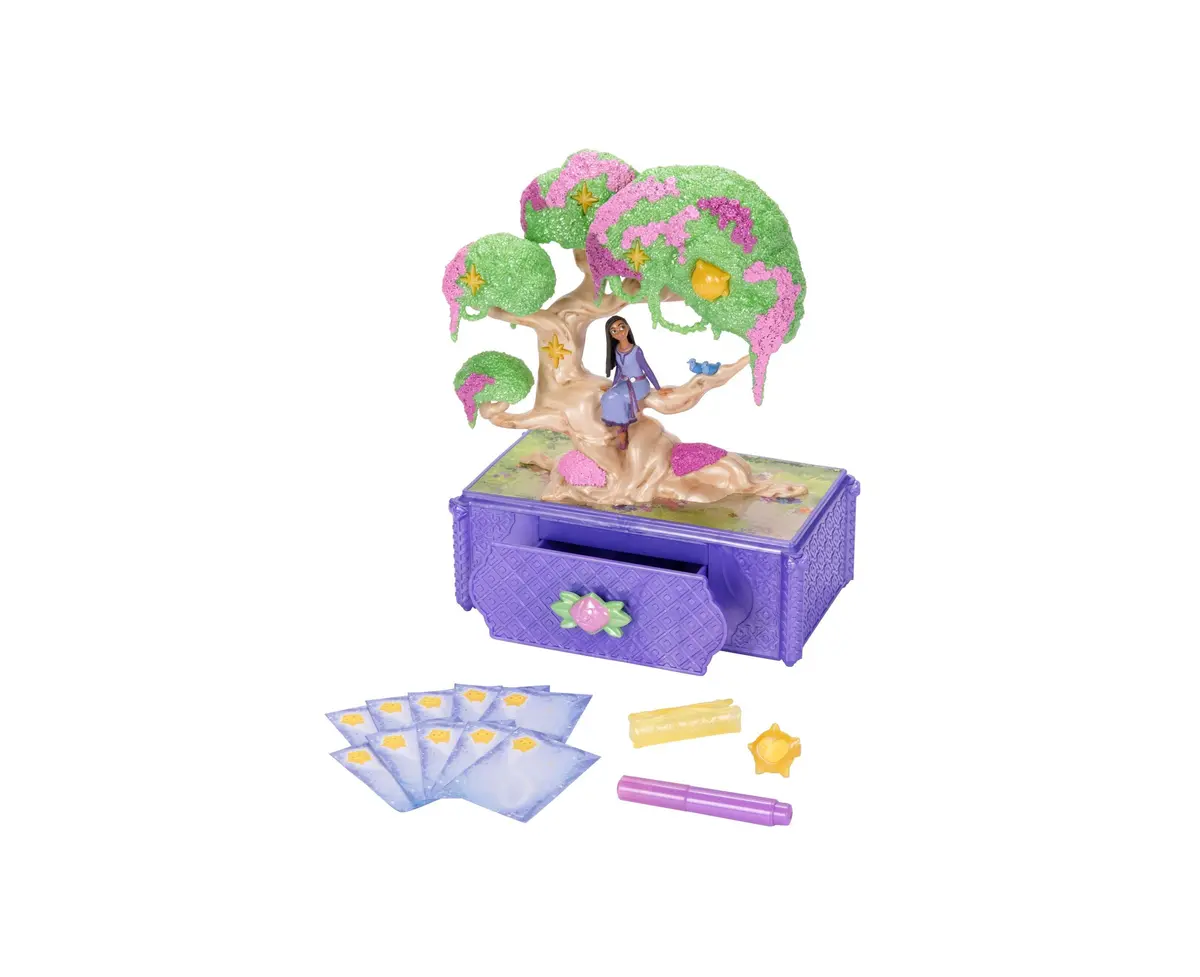 Disney Wish Asha's Musical Wishing Tree Jewelry Box - Interactive Playset 1