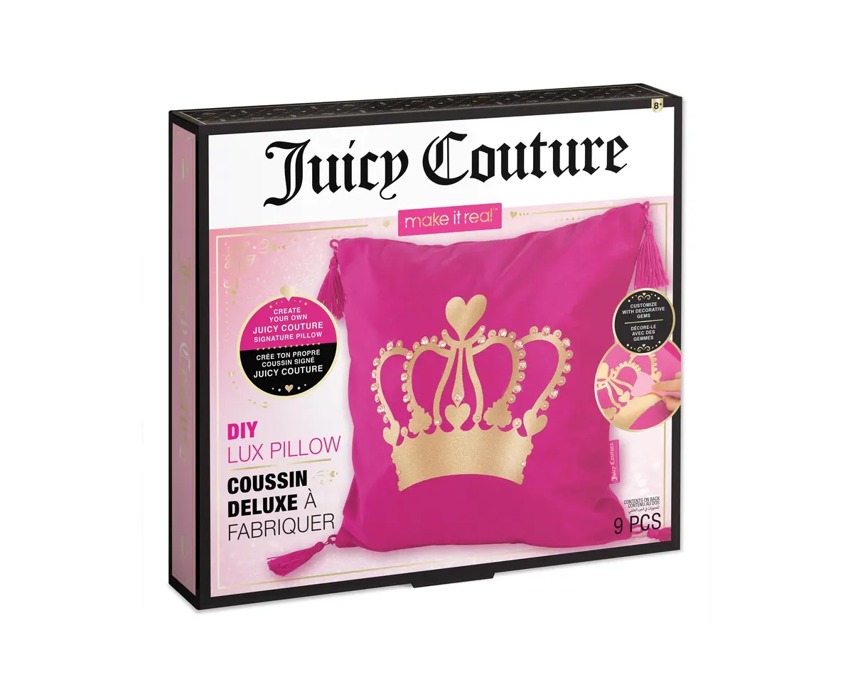 Juicy Couture Diy Lux Pillow Kit - Create & Decorate 1
