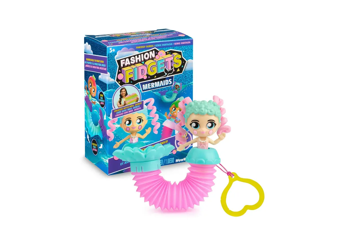 Fashion Fidgets Fantasy Series Mermaids Interactive Doll Set 1