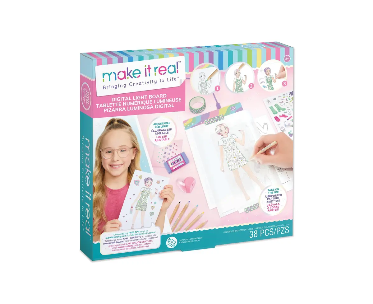 Make It Real Fashion Studio Digital Light Board - Led Tracing Pad 1