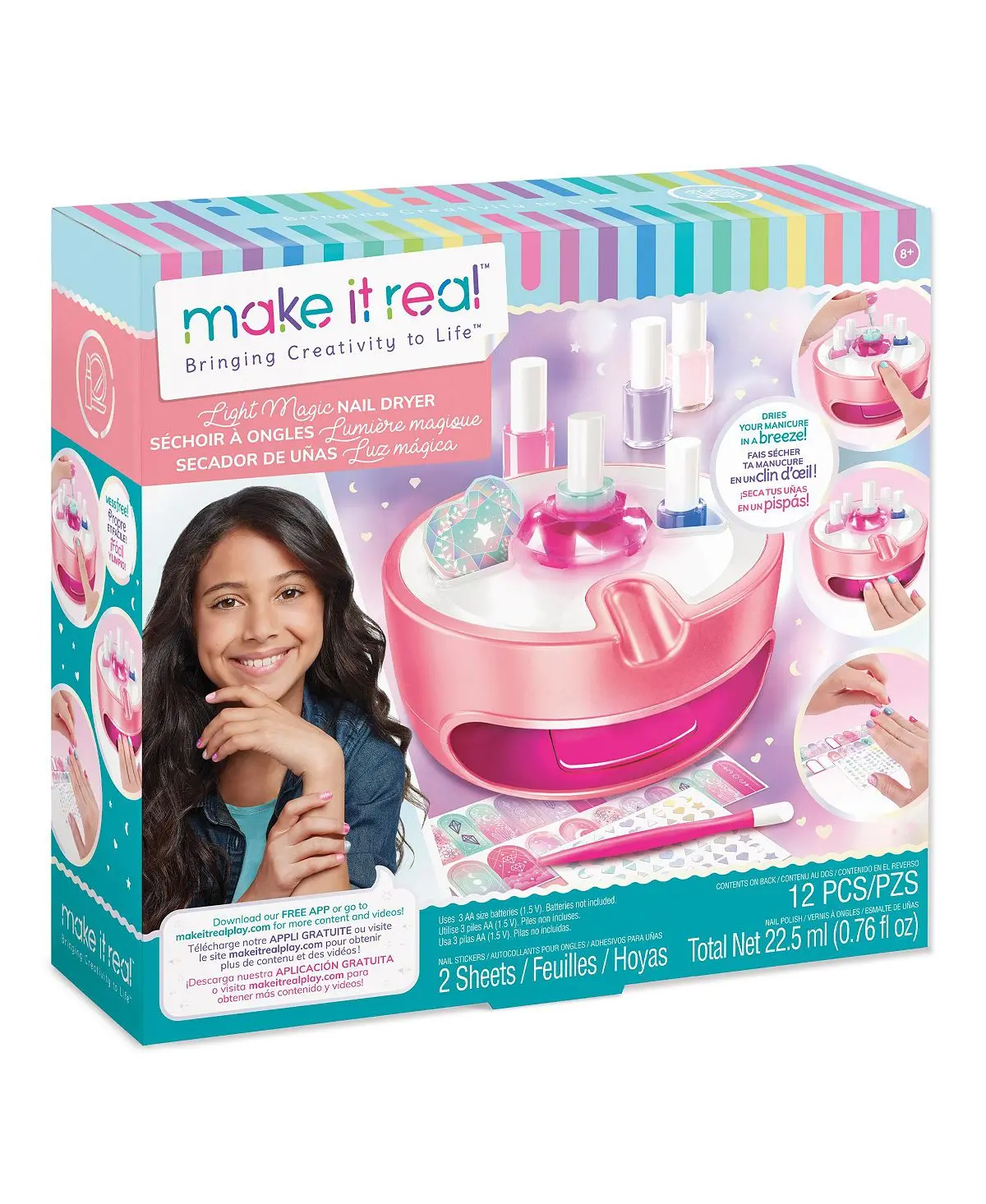 Make It Real Light Magic Manicure And Nail Art Kit 1