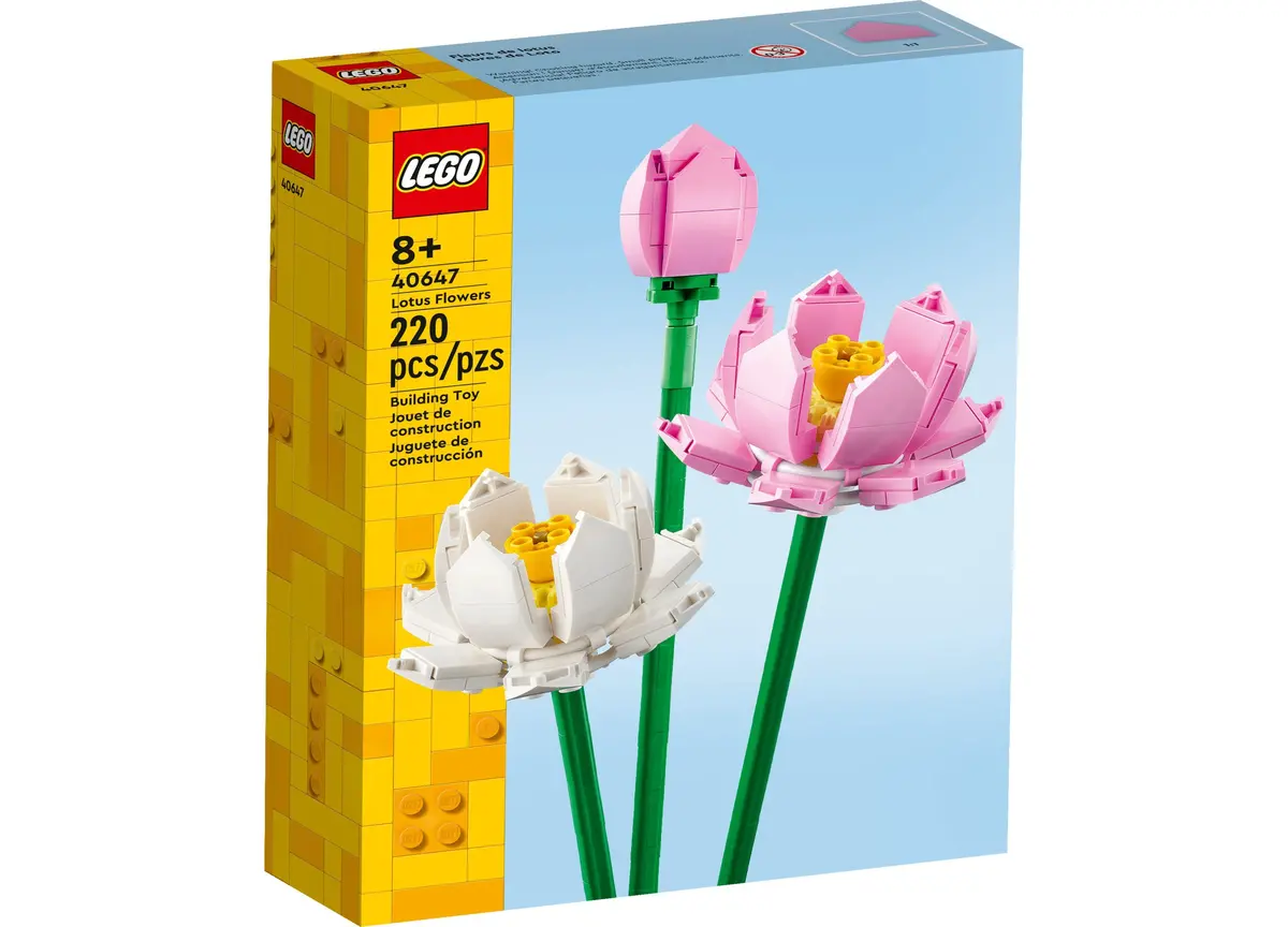 Lego Lotus 40647 Botanical House Plant Toy Building Set - 220 Pieces 1