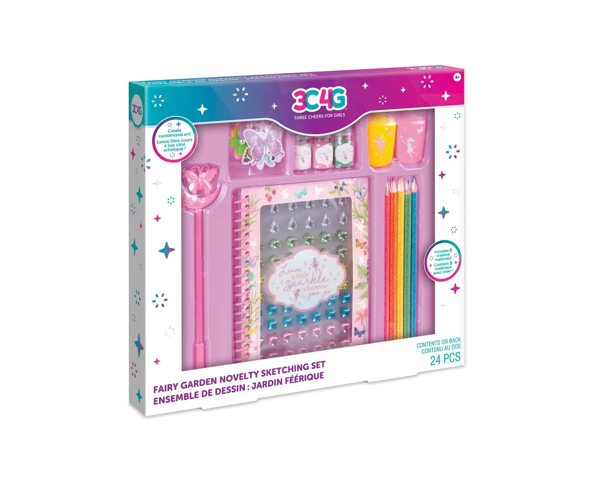 3C4g Fairy Garden Complete Sketching And Craft Set 1