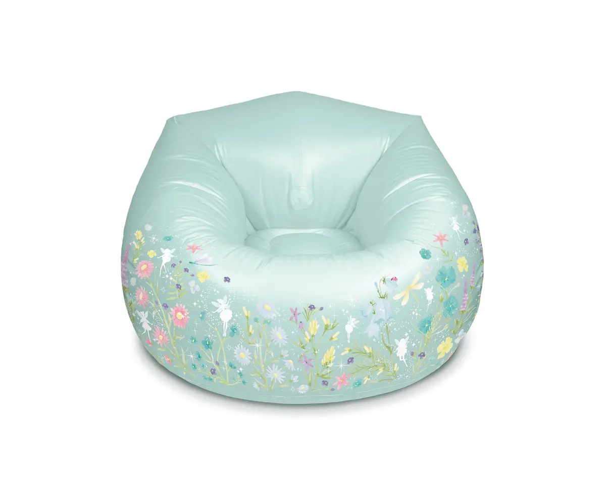 3C4g Fairy Garden Inflatable Chair - Whimsical Seating For Tweens 1