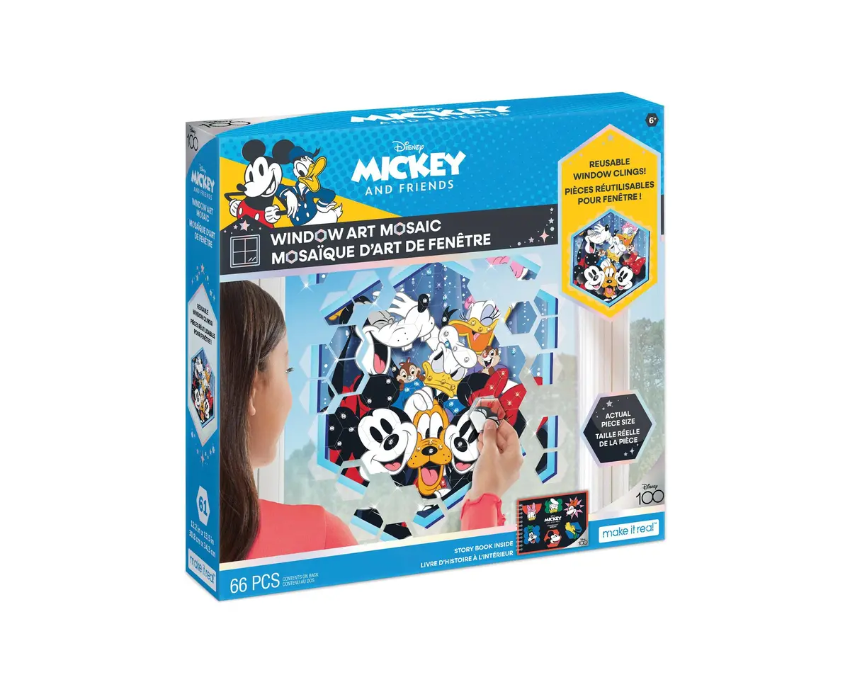 Disney Mickey & Friends Window Art Mosaic Kit 1