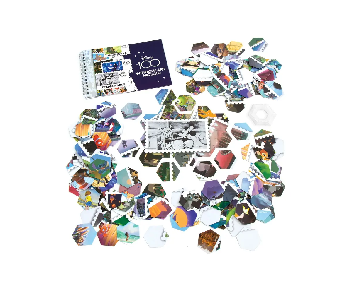Disney 100 Classic Animations Window Art Mosaic Kit 1