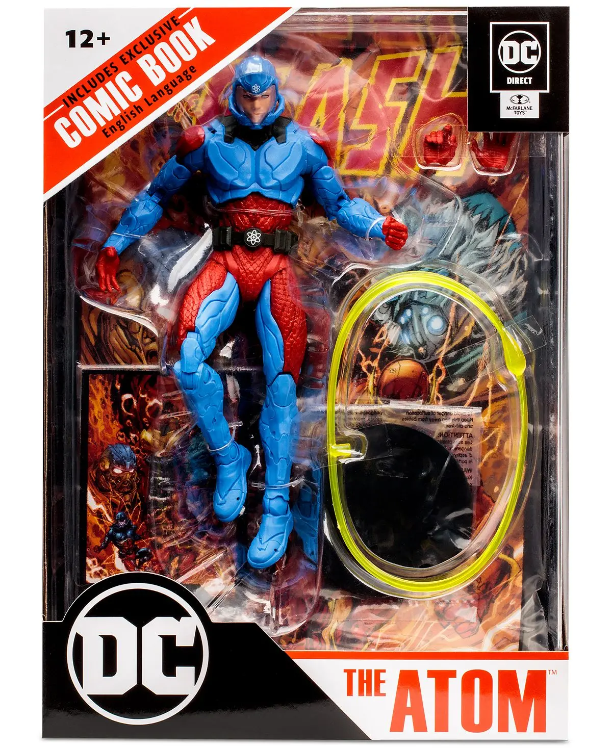 Dc Direct The Atom 7-Inch Action Figure With Comic And Art Card 1
